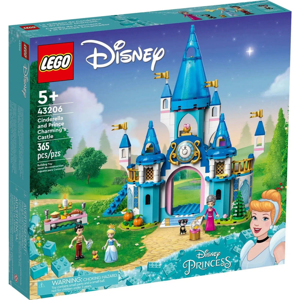 LEGO [Disney] - Cinderella and Prince Charming's Castle Building Set - Cinderella Series (43206)