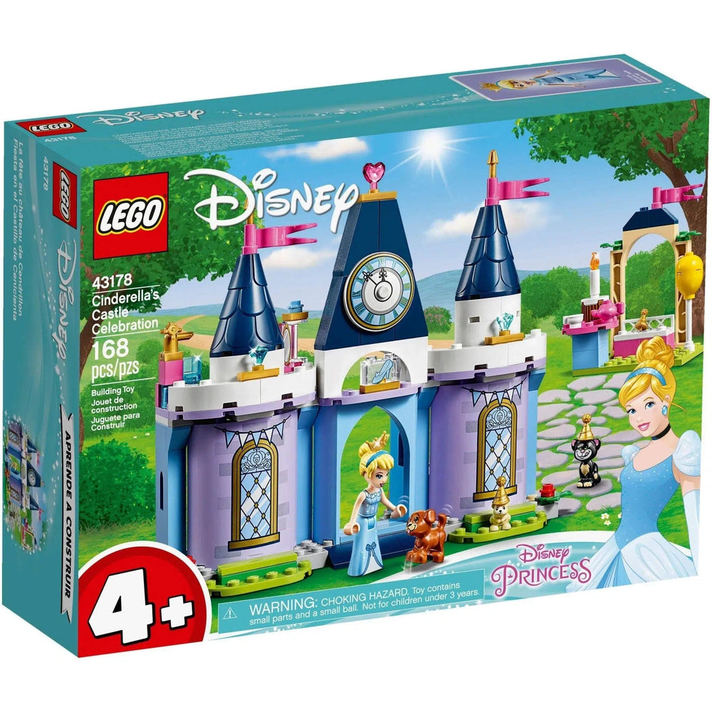 LEGO [Disney] - Cinderella's Castle Celebration Building Set - Cinderella Series (43178)