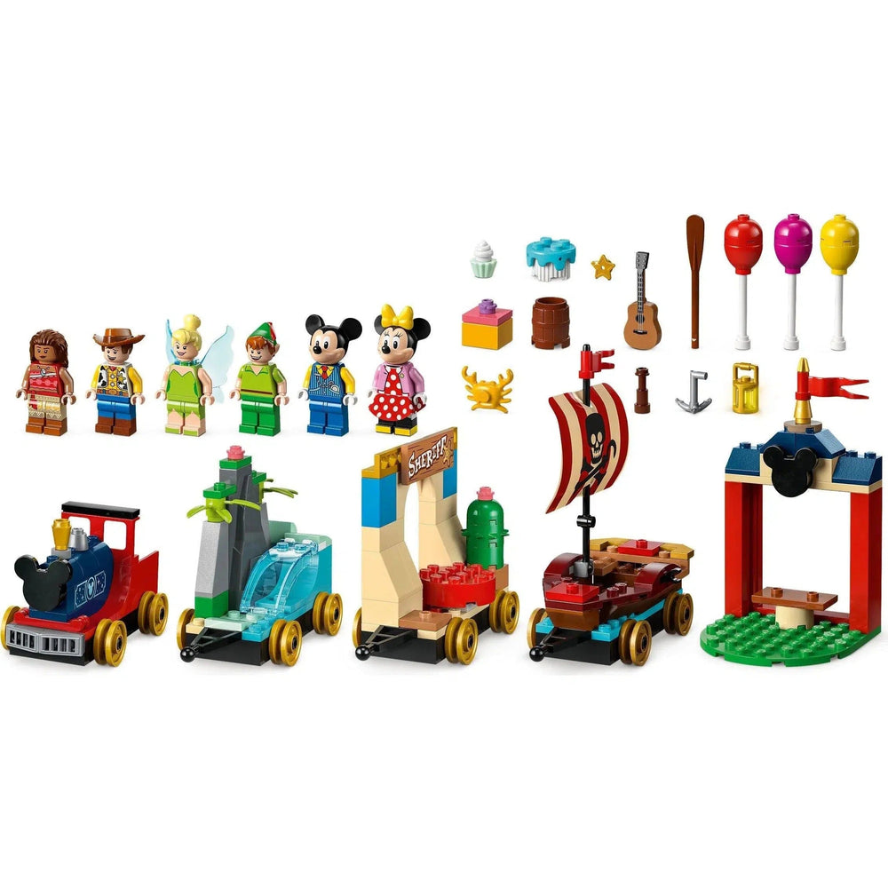 LEGO [Disney] - Disney Celebration Train Building Set - Disney 100 Series (43212)