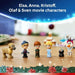 LEGO Disney Frozen Advent Calendar 2025 - Holiday Countdown Playset for Kids, Ages 5+ - Ana & Elsa Minidolls & Buildable Surprises - 43273
