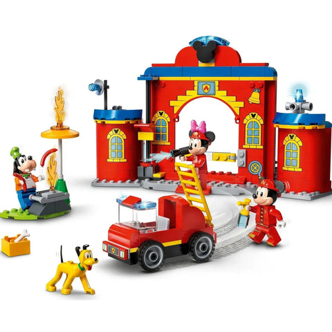 LEGO [Disney] - Mickey & Friends Fire Truck & Station Building Set - Mickey and Friends Series (10776)