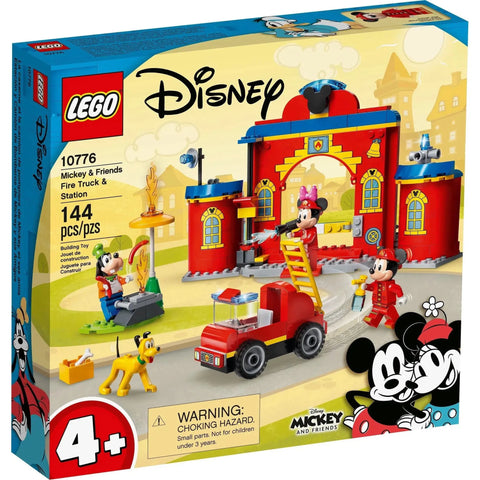 LEGO [Disney] - Mickey & Friends Fire Truck & Station Building Set - Mickey and Friends Series (10776)