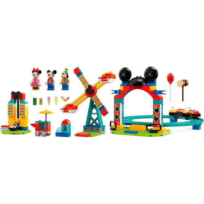 LEGO [Disney] - Mickey, Minnie and Goofy's Fairground Fun Building Set - Mickey and Friends Series (10778)