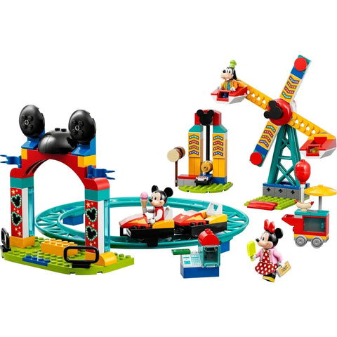 LEGO [Disney] - Mickey, Minnie and Goofy's Fairground Fun Building Set - Mickey and Friends Series (10778)