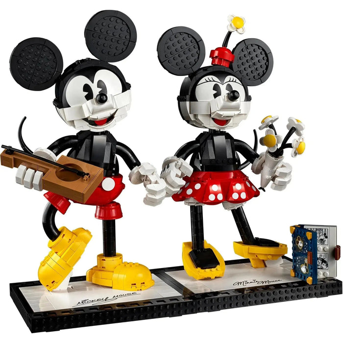 LEGO [Disney] - Mickey Mouse and Minnie Mouse Buildable Characters Building Set - Miscellaneous Series (43179)