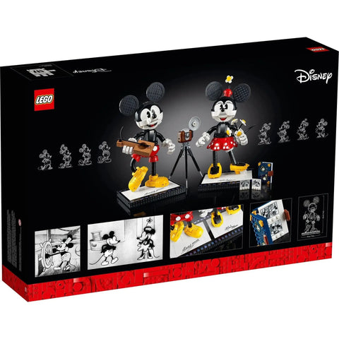 LEGO [Disney] - Mickey Mouse and Minnie Mouse Buildable Characters Building Set - Miscellaneous Series (43179)
