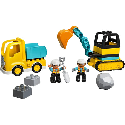 LEGO [Duplo] - Truck & Tracked Excavator Building Set (10931) - Image 2