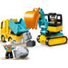 LEGO [Duplo] - Truck & Tracked Excavator Building Set (10931)