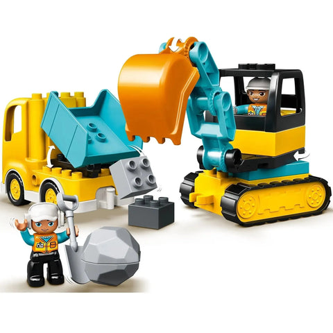 LEGO [Duplo] - Truck & Tracked Excavator Building Set (10931) - Image 5