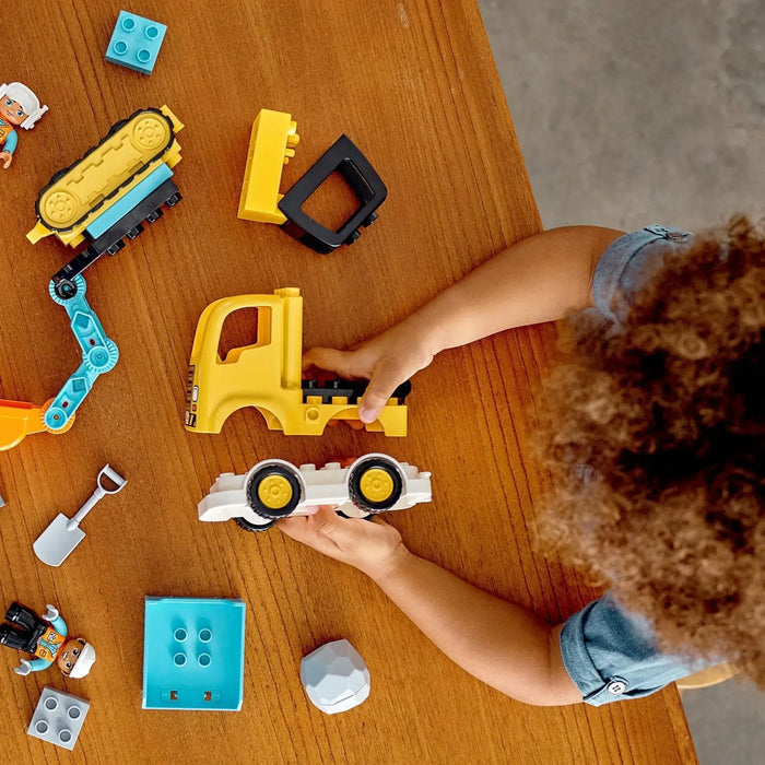 LEGO [Duplo] - Truck & Tracked Excavator Building Set (10931)