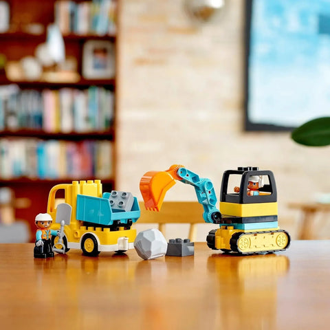 LEGO [Duplo] - Truck & Tracked Excavator Building Set (10931) - Image 8