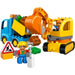 LEGO [Duplo] - Truck & Tracked Excavator Building Set - Construction Series (10812)