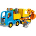 LEGO [Duplo] - Truck & Tracked Excavator Building Set - Construction Series (10812)