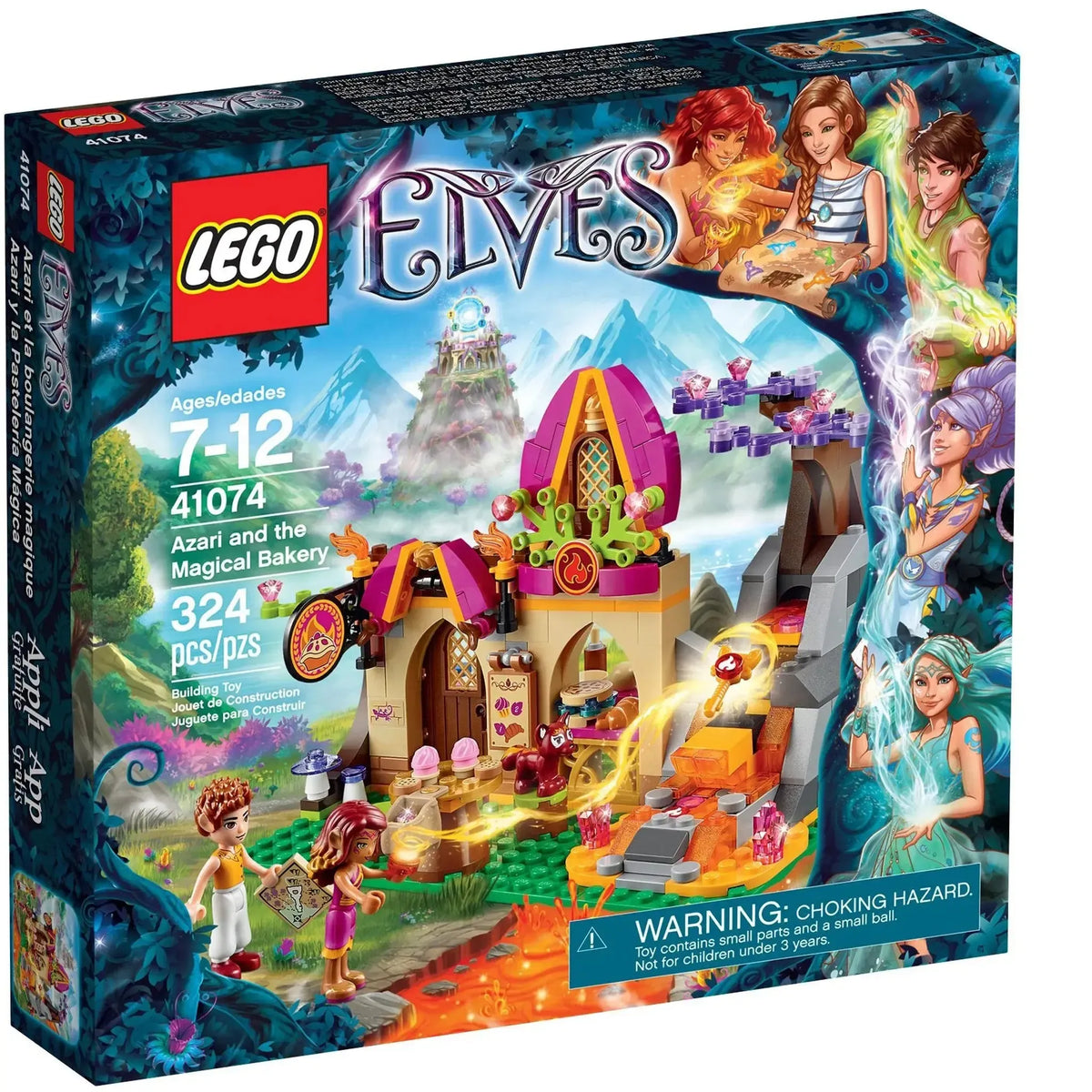 LEGO Elves Azari Magical Bakery Set 41074 Fantasy Build — Poggers