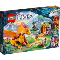 LEGO [Elves] - Fire Dragon's Lava Cave Building Set (41175)- Image 1
