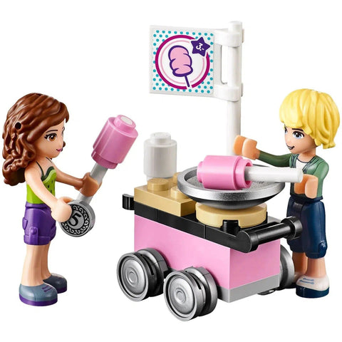 LEGO [Friends] - Amusement Park Bumper Cars Building Set - Amusement Park Series (41133)