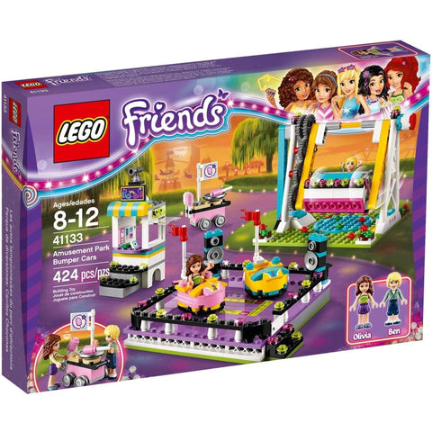 LEGO [Friends] - Amusement Park Bumper Cars Building Set - Amusement Park Series (41133)