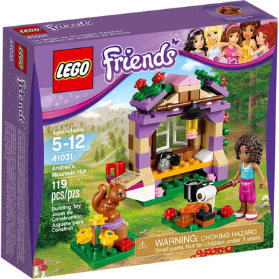 LEGO [Friends] - Andrea's Mountain Hut Building Set - Great Outdoors Series (41031)