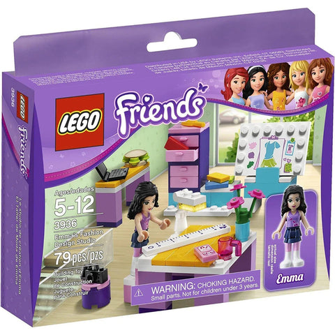 LEGO [Friends] - Emma's Fashion Design Studio Building Set - Art Series (3936) - Image 1