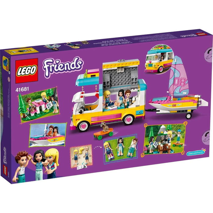 LEGO [Friends] - Forest Camper Van and Sailboat Building Set - Forest Series (41681)