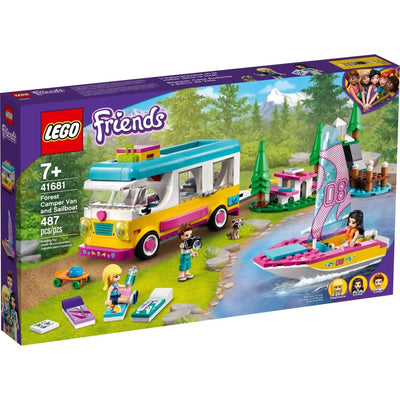 LEGO [Friends] - Forest Camper Van and Sailboat Building Set - Forest Series (41681)