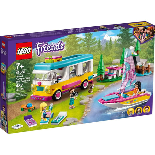 LEGO [Friends] - Forest Camper Van and Sailboat Building Set - Forest Series (41681)