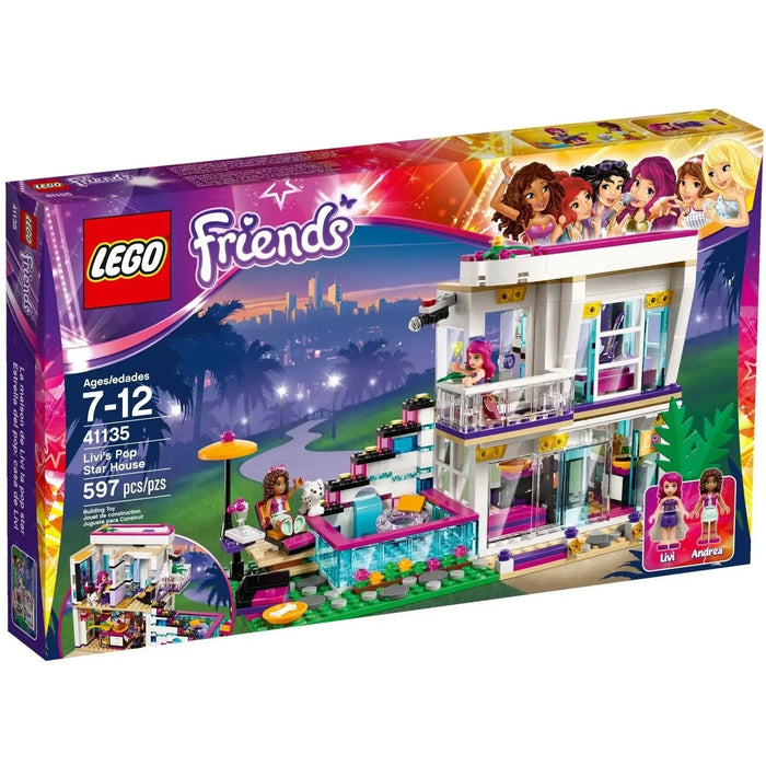 LEGO [Friends] - Livi's Pop Star House Building Set - Pop Star Series (41135)