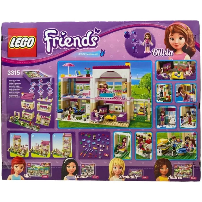 LEGO [Friends] - Olivia's House Building Set - Houses Series (3315)