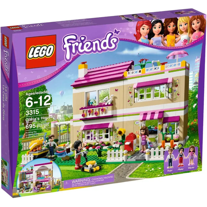 LEGO [Friends] - Olivia's House Building Set - Houses Series (3315)