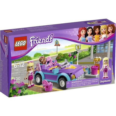 LEGO [Friends] - Stephanie's Cool Convertible Building Set - Traffic Series (3183)
