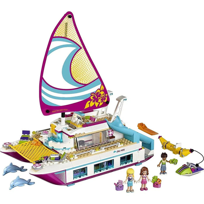 LEGO [Friends] - Sunshine Catamaran Building Set - Summer Series (41317)