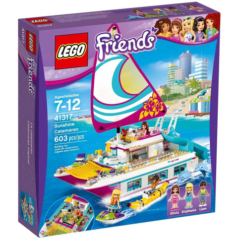 LEGO [Friends] - Sunshine Catamaran Building Set - Summer Series (41317) - Image 1