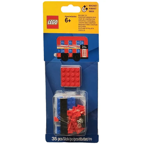 LEGO [Gear] - London Bus Magnet Building Set - Magnets/Miscellaneous Series (853914)