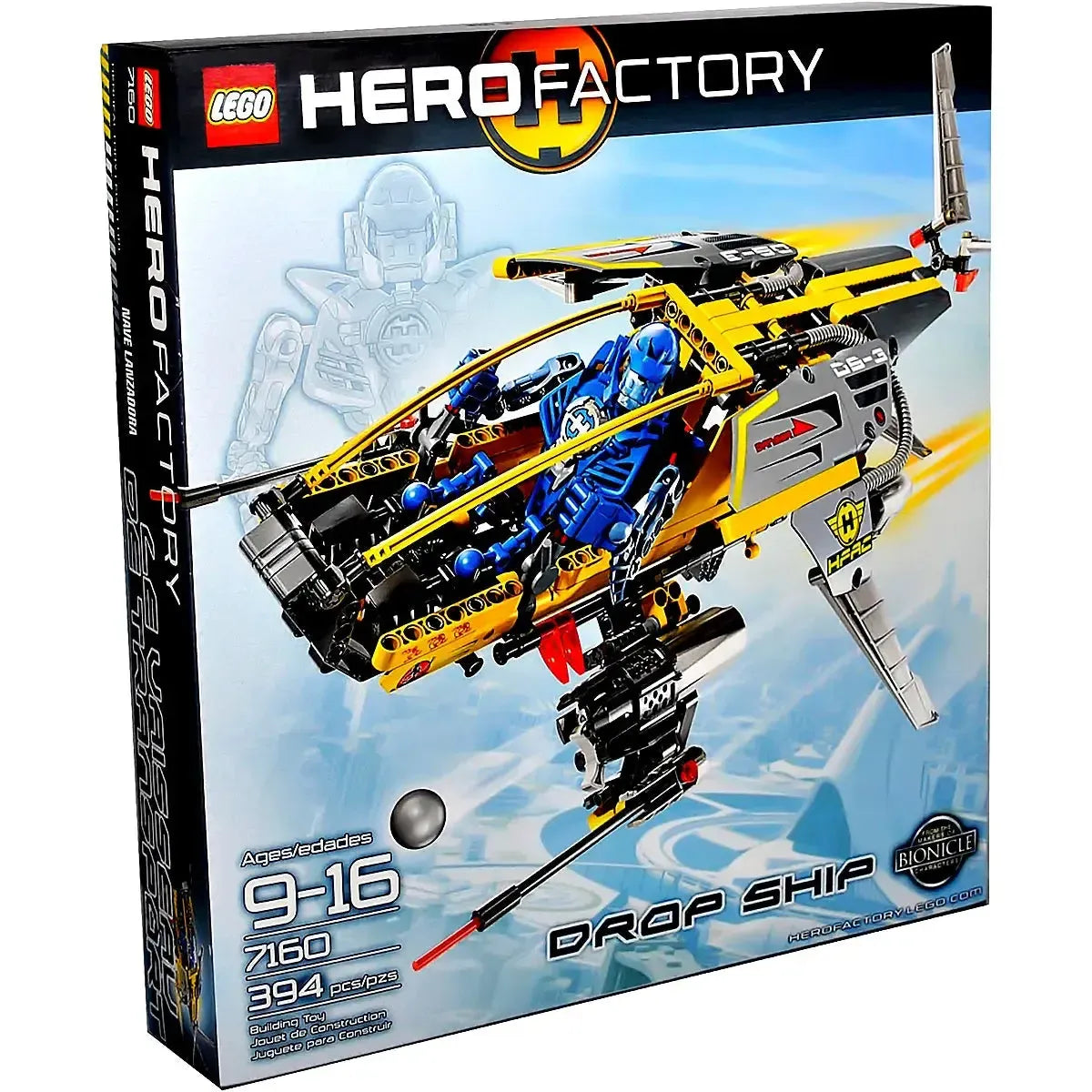 LEGO [HERO Factory] - Drop Ship Set - Rise of Rookies (7160) — Poggers