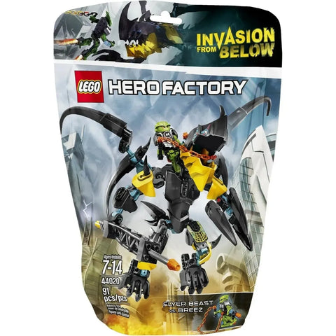 LEGO [HERO Factory] - FLYER Beast vs. BREEZ Building Set - Invasion From Below Series (44020)