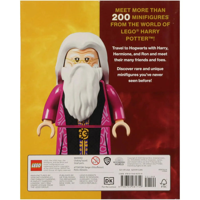 LEGO Harry Potter Character Encyclopedia New Edition - With Exclusive Rita Skeeter Minifigure | 0744081742