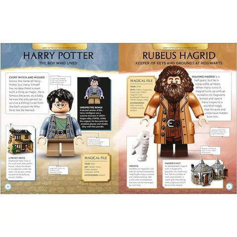 LEGO Harry Potter: Character Encyclopedia | New Edition with Exclusive Minifigure | Reference Book | Hardcover - Image 4
