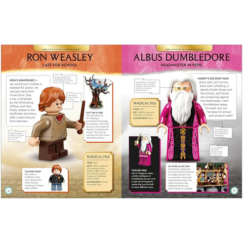 LEGO Harry Potter: Character Encyclopedia | New Edition with Exclusive Minifigure | Reference Book | Hardcover - Image 6
