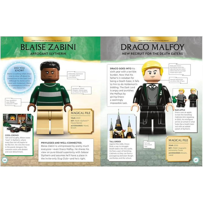 LEGO Harry Potter Character Encyclopedia New Edition - With Exclusive Rita Skeeter Minifigure | 0744081742