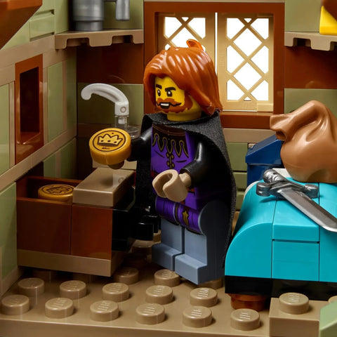 LEGO [Icons] - Medieval Town Square Building Set - Castle System Series (10332) - Image 9