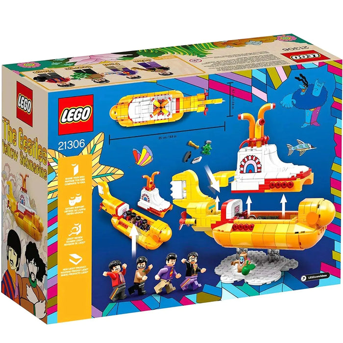 LEGO [Ideas] - The Beatles Yellow Submarine Building Set - Licensed Series (21306)