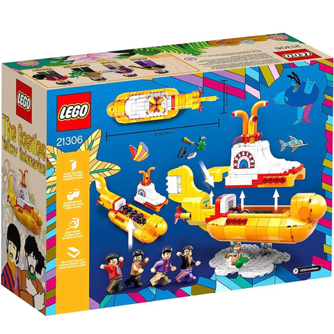 LEGO [Ideas] - The Beatles Yellow Submarine Building Set - Licensed Series (21306)
