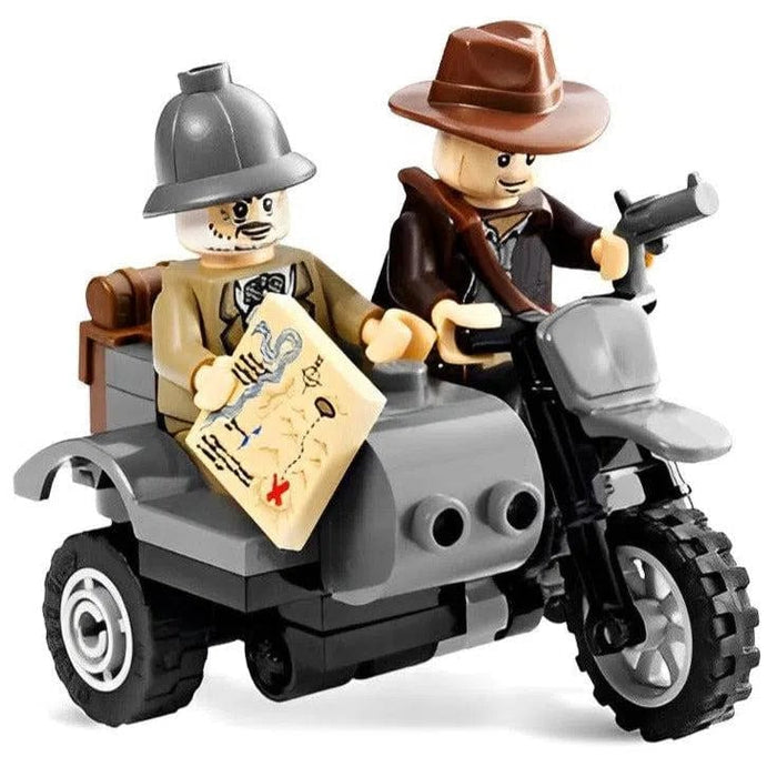LEGO [Indiana Jones] - Indiana Jones Motorcycle Chase Building Set - Last Crusade Series (7620)