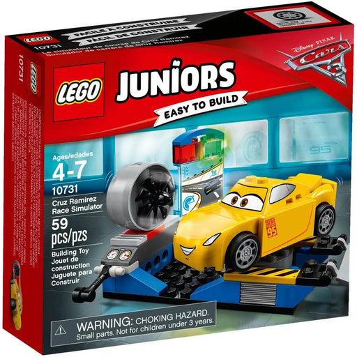 LEGO [Juniors] - Cruz Ramirez Race Simulator Building Set - Cars 3 Series (10731)