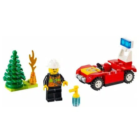 LEGO [Juniors] - Fire Car Building Set - City Series (30338) - Image 2