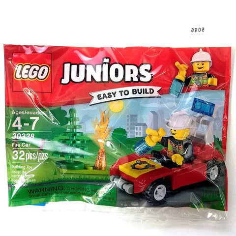 LEGO [Juniors] - Fire Car Building Set - City Series (30338) - Image 1
