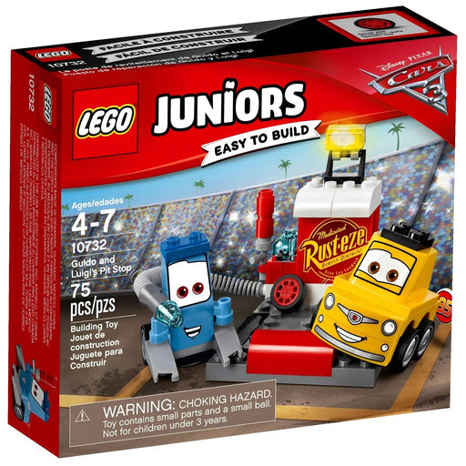 LEGO [Juniors] - Guido and Luigi's Pit Stop Building Set - Cars 3 Series (10732)