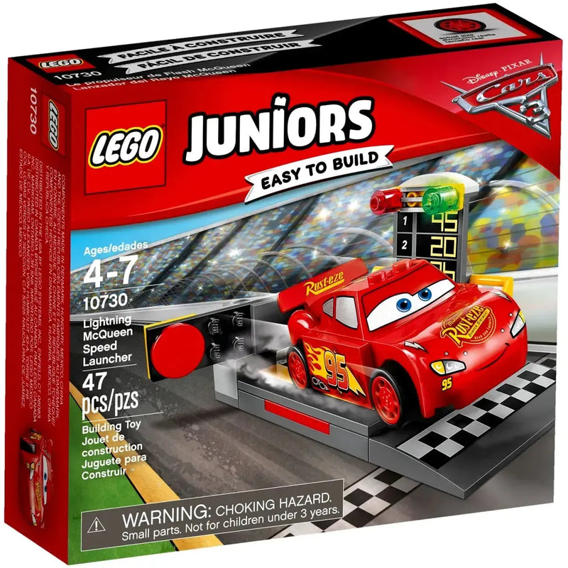 LEGO [Juniors] - Lightning McQueen Speed Launcher Building Set - Cars 3 Series (10730)