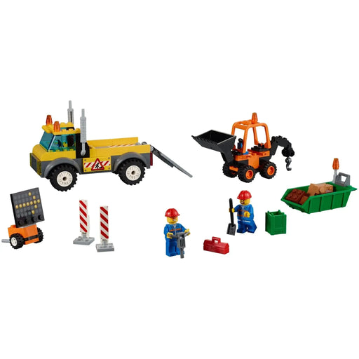 LEGO [Juniors] - Road Work Truck Building Set - City Series (10683)