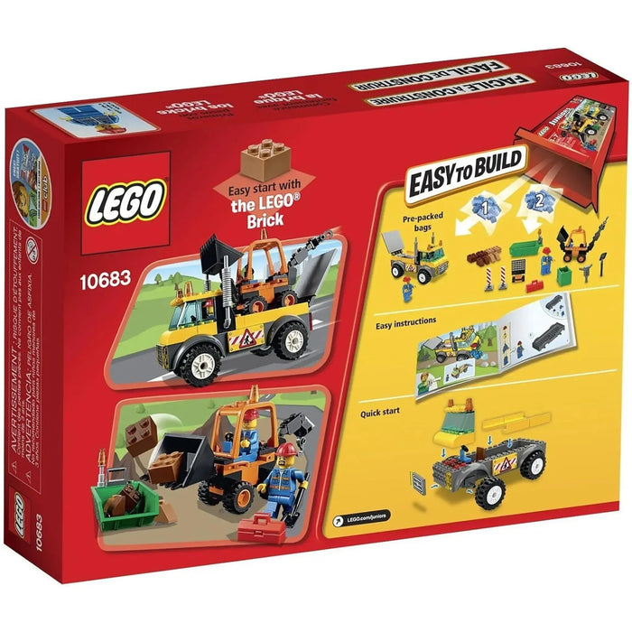 LEGO [Juniors] - Road Work Truck Building Set - City Series (10683)